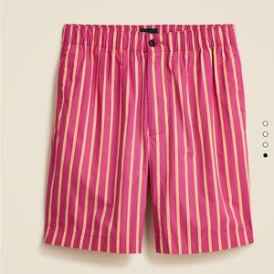 J Crew 8” Relaxed Cotton Poplin shorts